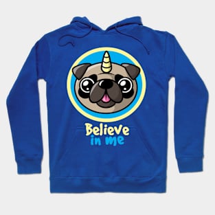 Believe in pugcorns Hoodie